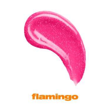 high-pigment gloss: flamingo