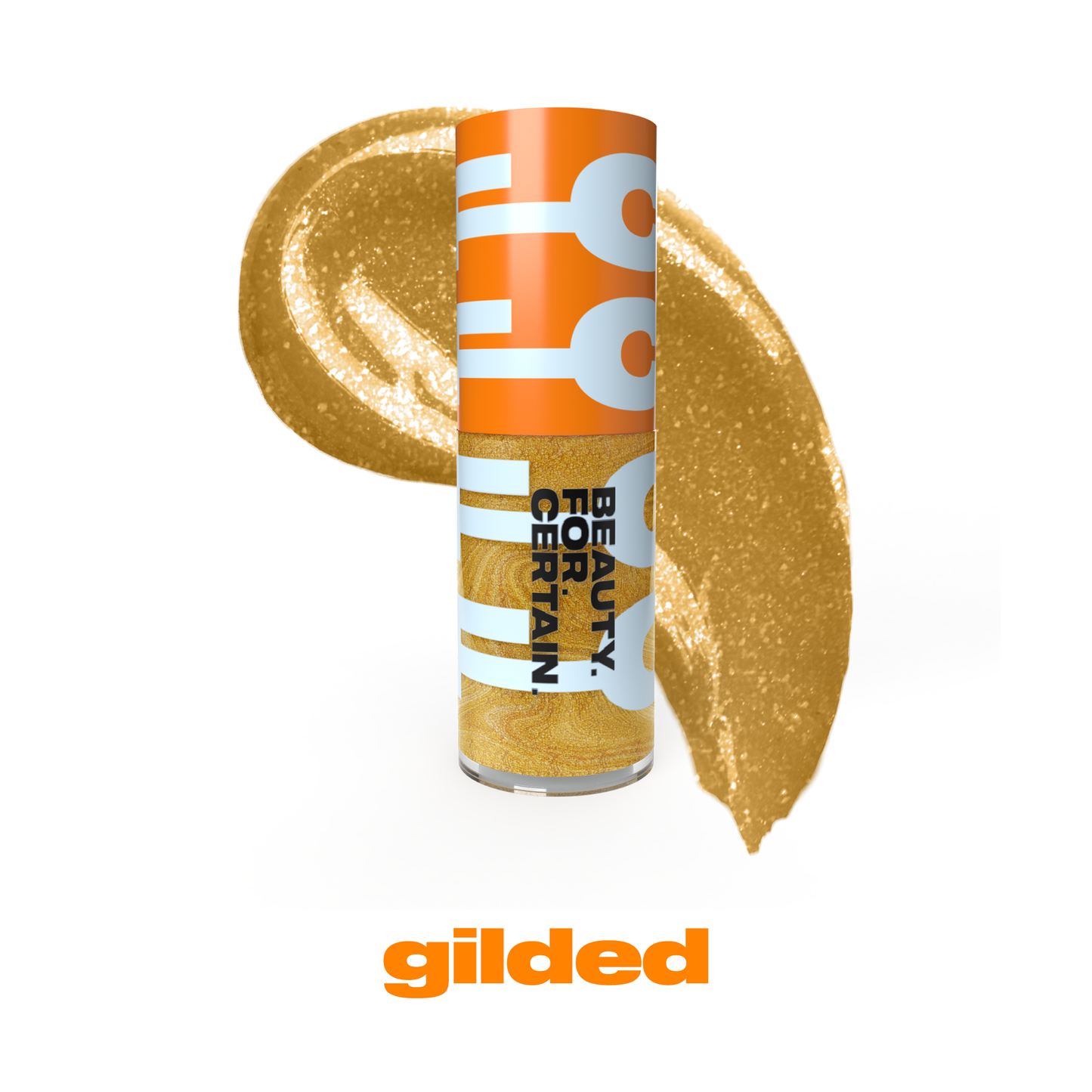 high-pigment gloss | gilded